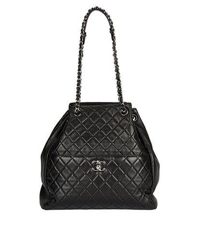 Chanel Drawstring Bucket Bag, front view